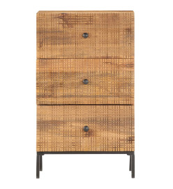 Buffet 45x30x75 cm Bois de manguier massif