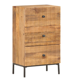 Buffet 45x30x75 cm Bois de manguier massif