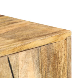 Buffet 118x30x75 cm Bois de manguier massif