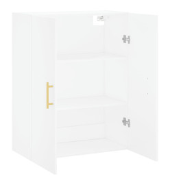 Armoire murale blanc 69,5x34x90 cm