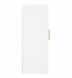 Armoire murale blanc 69,5x34x90 cm