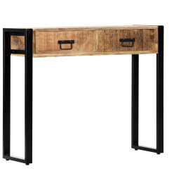 Table console 90 x 30 x 75 cm Bois de manguier massif