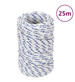 Corde de bateau Blanc 2 mm 25 m Polypropylène