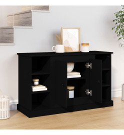 Buffet Noir 100x35,5x60 cm Bois d'ingénierie