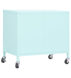 Armoire de rangement Menthe 60x35x56 cm Acier