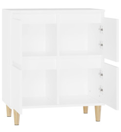 Buffet Blanc 60x35x70 cm Bois d'ingénierie