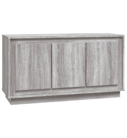 Buffet sonoma gris 102x35x55 cm bois d'ingénierie