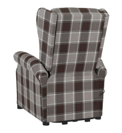 Fauteuil de massage Marron Tissu