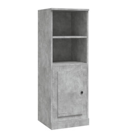 Buffet haut gris béton 36x35,5x103,5 cm bois d'ingénierie