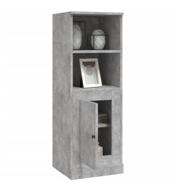 Buffet haut gris béton 36x35,5x103,5 cm bois d'ingénierie