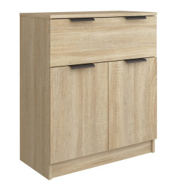 Buffet Chêne sonoma 60x30x70 cm Bois d'ingénierie