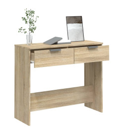 Table console Chêne sonoma 90x36x75 cm Bois d'ingénierie