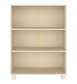 Bibliothèque HAMAR Marron miel 85x35x112 cm Bois de pin massif