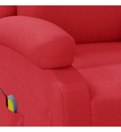 Fauteuil de massage Rouge Similicuir