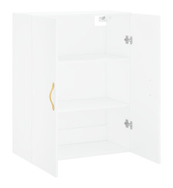 Armoire murale blanc 69,5x34x90 cm