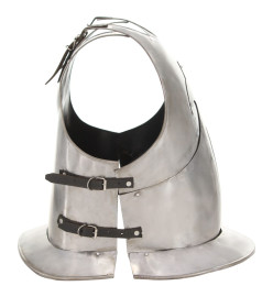 Cuirasse d'armure corporelle chevalier médiéval Argenté Acier