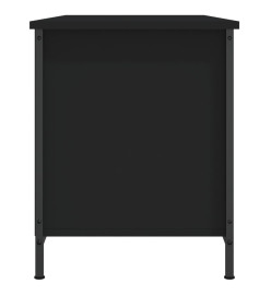 Meuble TV Noir 100x40x50 cm Bois d'ingénierie