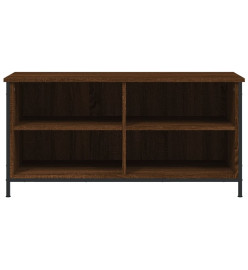 Meuble TV Chêne marron 100x40x50 cm Bois d'ingénierie