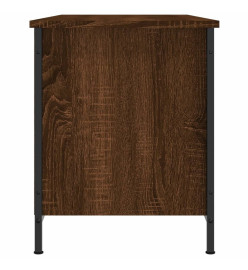 Meuble TV Chêne marron 100x40x50 cm Bois d'ingénierie