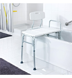 RIDDER Banc de transfert baignoire Blanc 150 kg A0120101