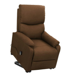 Fauteuil Marron Tissu