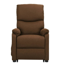 Fauteuil Marron Tissu