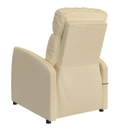 Fauteuil de massage Crème Tissu