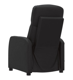 Fauteuil de massage Noir Similicuir