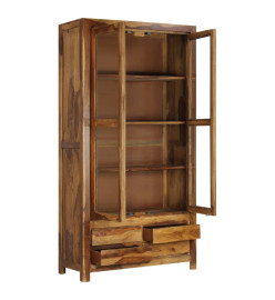 Buffet Bois de Sesham massif 90 x 40 x 175 cm