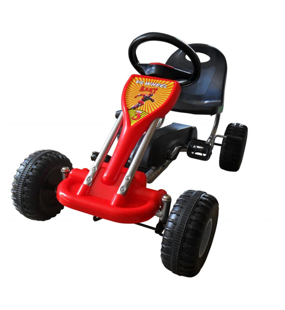 Kart à pédales Rouge