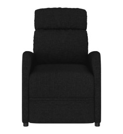 Fauteuil de massage Noir Tissu