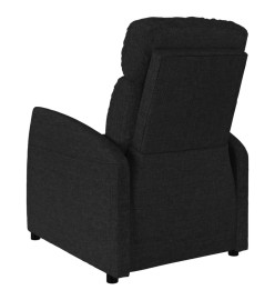 Fauteuil de massage Noir Tissu