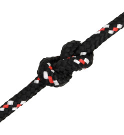 Corde de bateau Noir 6 mm 250 m Polypropylène