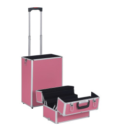 Chariot de maquillage Aluminium Rose