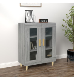 Buffet sonoma gris 69,5x34x90 cm bois d'ingénierie