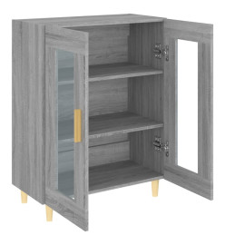 Buffet sonoma gris 69,5x34x90 cm bois d'ingénierie