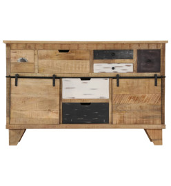 Buffet 140x38x90 cm Bois de manguier massif