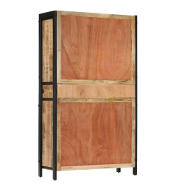 Buffet 100 x 40 x 175 cm Bois de manguier massif