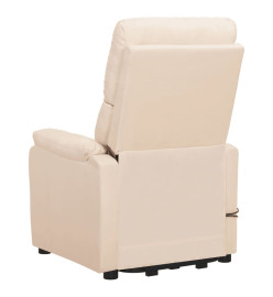 Fauteuil Crème Tissu