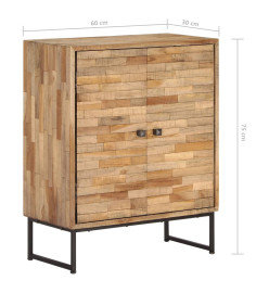 Ensemble de buffets 3 pcs Bois de teck recyclé