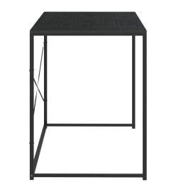 Bureau d'ordinateur Noir 110x60x70 cm Aggloméré