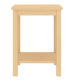 Table de chevet Bois clair 35x30x47 cm Bois de pin massif