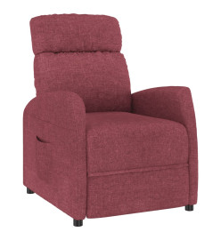 Fauteuil inclinable Rouge bordeaux Tissu