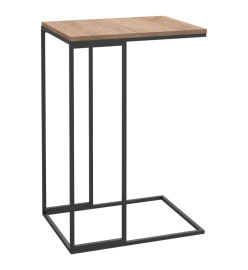 Table d'appoint Noir 40x30x59 cm Bois d'ingénierie