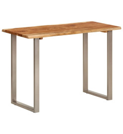 Table à dîner 110x50x76 cm Bois d'acacia solide