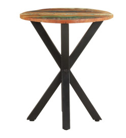 Table d'appoint 48x48x56 cm Bois de récupération massif