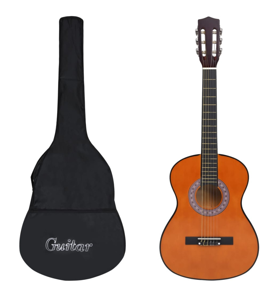 Guitare classique avec sac pour débutants 3/4 36"