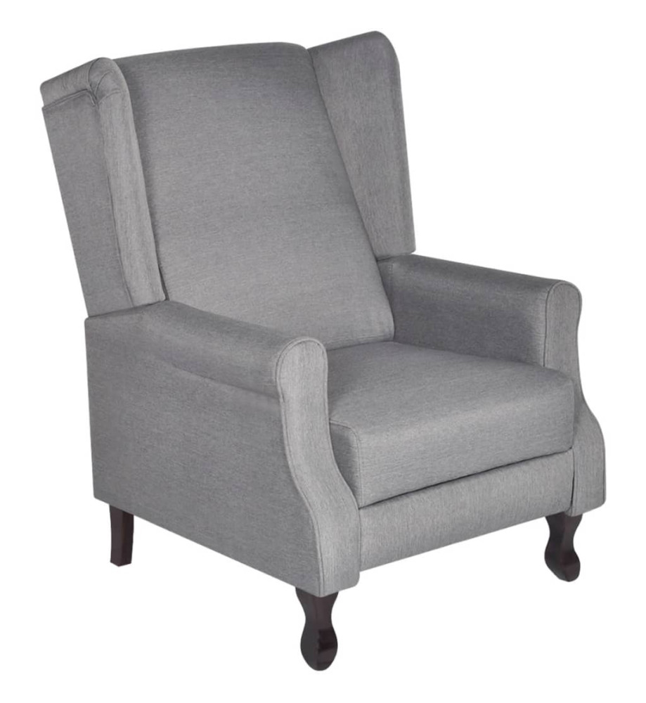 Fauteuil Gris Tissu