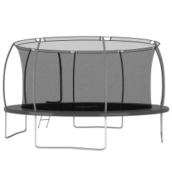 Ensemble de trampoline rond 460x80 cm 150 kg