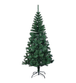 Sapin de Noël artificiel pointes iridescentes Vert 240 cm PVC